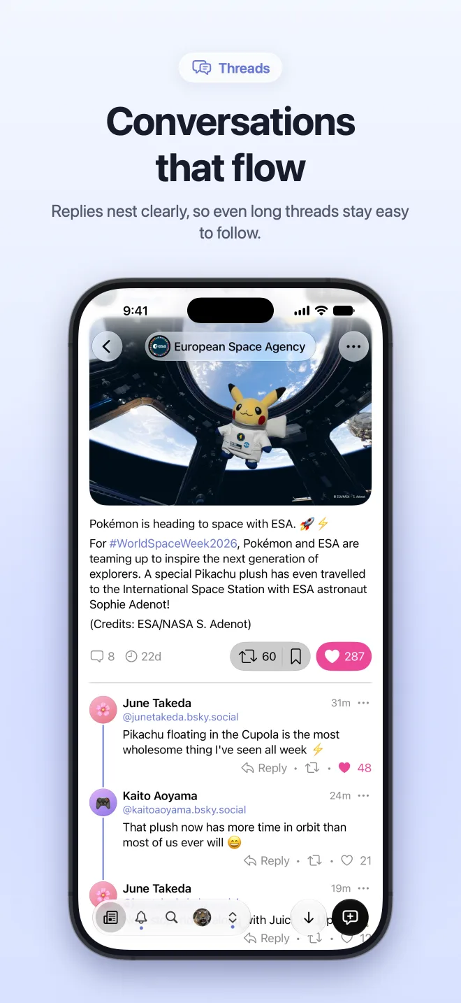 iPhone: Conversations that flow