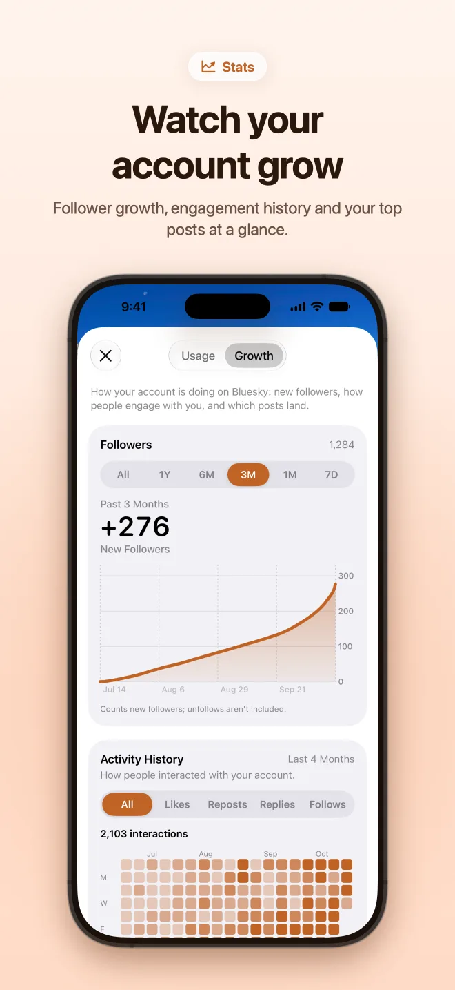 iPhone: Watch your account grow
