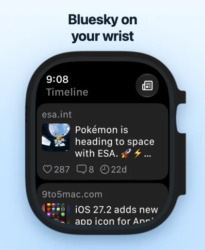 Apple Watch: Bluesky on your wrist