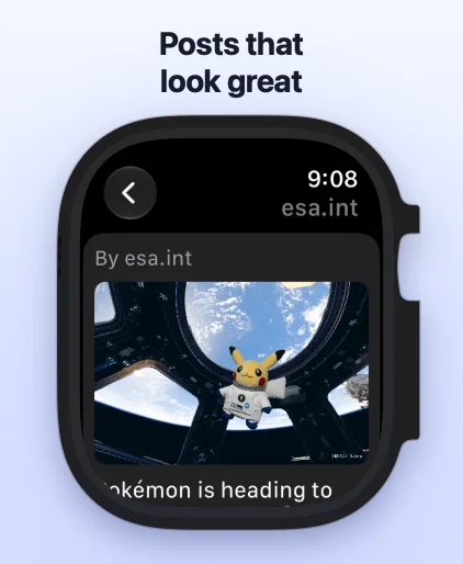 Apple Watch: Posts that look great