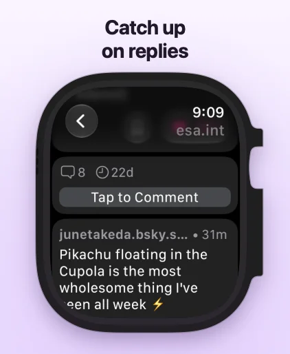 Apple Watch: Catch up on replies